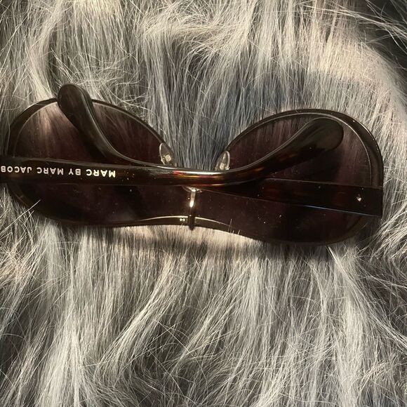 Marc by Marc Jacobs Oversized Aviator Woman Sunglasses MMJ 002/S/ Discontinue￼ - Picture 6 of 7